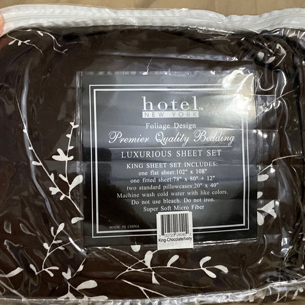 Luxurious King Sheer Set
